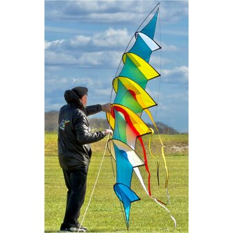 HQ Hoffmanns Bow Kite Sea Breeze - Eenlijnsvlieger