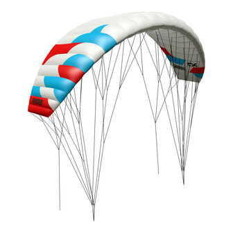 Crosskites Pro Twister 3.0 Aqua/red (handles) - Vierlijnsvlieger