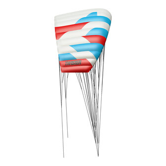 Crosskites Pro Twister 3.0 Aqua/red (bar) - Vierlijnsvlieger