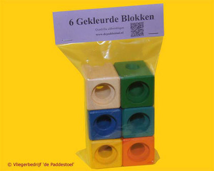 Quadrilla 6 Gekleurde Blokken