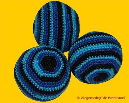 Jongleerballen Set Gehaakt Mercurius Blauw