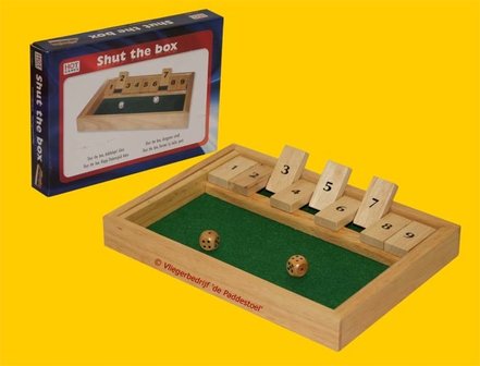 Hotgames Shut the Box / Shuttlebox 34