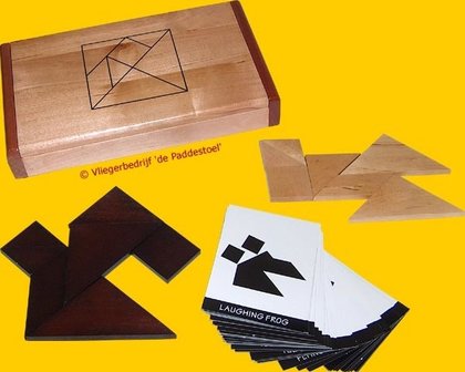 Hotgames Tangram Dubbel - IQ Spel