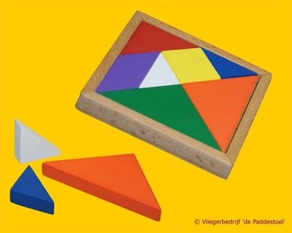 Philos Tangram Kleur - IQ Spel