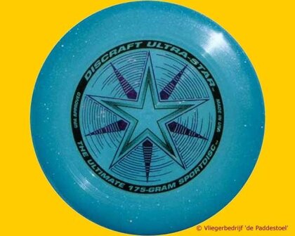 Discraft Glitter Blauw Frisbee 175 gram