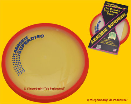 Aerobie Superdisc Frisbee orange