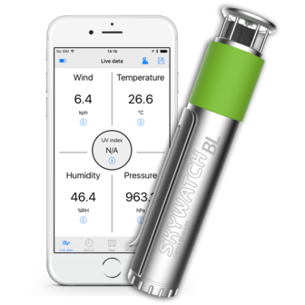 Skywatch BL 400 windmeter Bluetooth