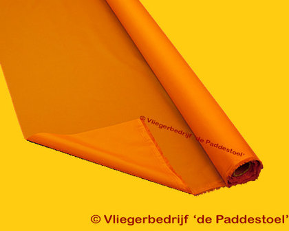 Sluierstaarten stof oranje