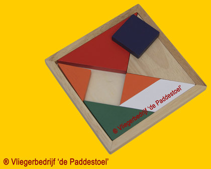 Philos Tangram Medium Kleur - IQ Spel