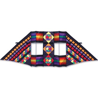Premier Kites Swept Wing Box Delta Mayan Rainbow