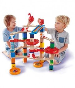 Hape Quadrilla Super Spirals Knikkerbaan