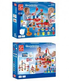 Hape Quadrilla Super Spirals Knikkerbaan