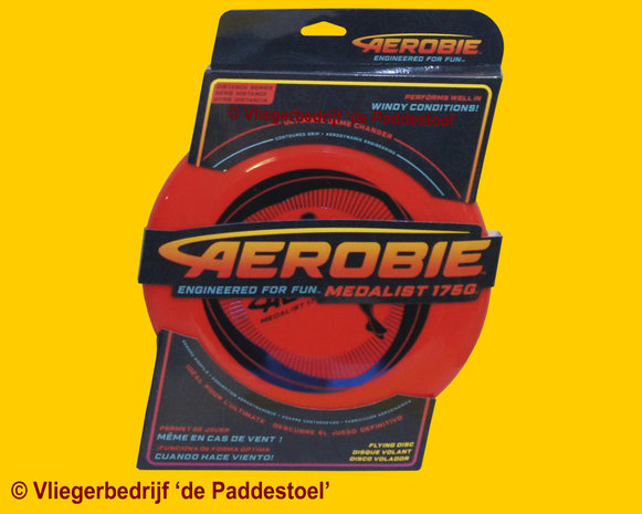 Aerobie Medalist 175 gram Red Frisbee