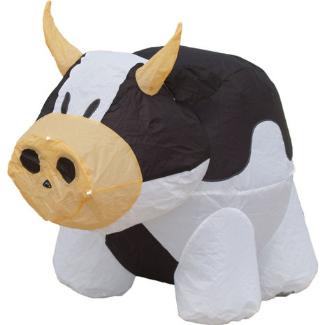 HQ Bouncing Buddy Cow, Black-White