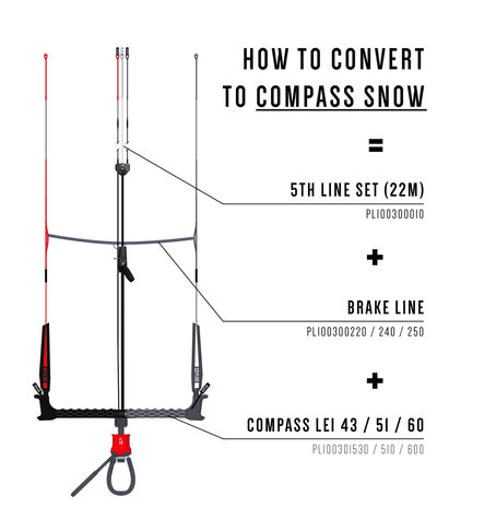 PLKB Compass Bar Snow