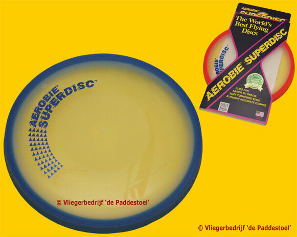 Aerobie Superdisc Frisbee Blue