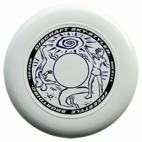 Discraft - White - Sky Styler / Sunburst Frisbee 160 gram