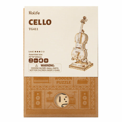 Robotime Cello
