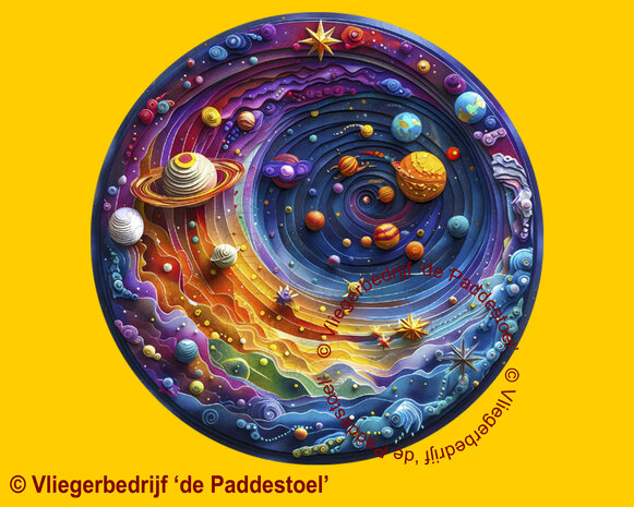 Yiwu Planeten Legpuzzel hout