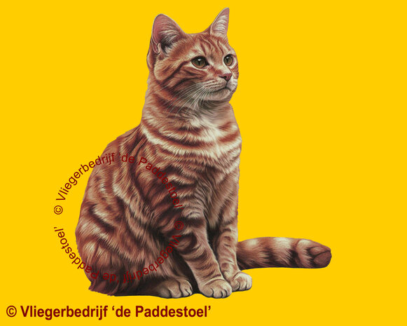 Yiwu Rode Kat Legpuzzel hout