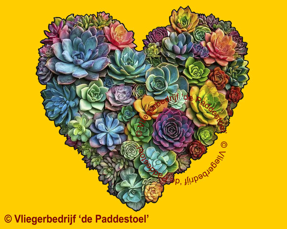 Yiwu Vetplantjes Hart Legpuzzel hout