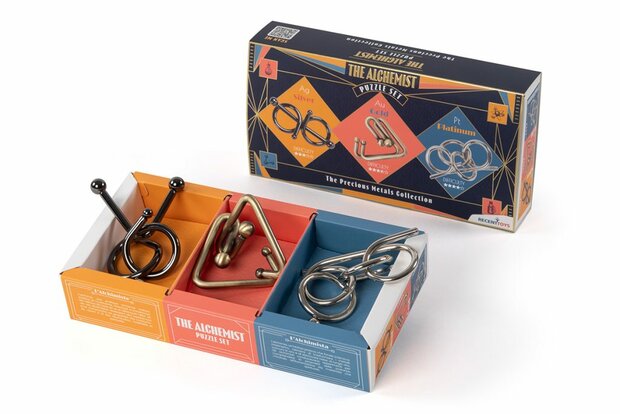Recent Toys The Alchemist Brainpuzzles, set of 3 - IQ Puzzel
