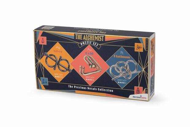 Recent Toys The Alchemist Brainpuzzles, set of 3 - IQ Puzzel