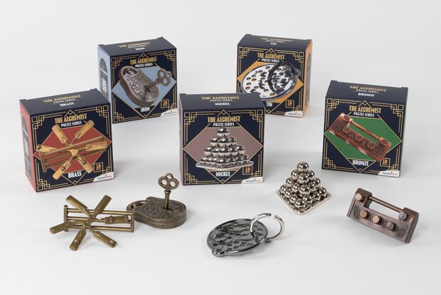 Recent Toys The Alchemist Brass - IQ Puzzel