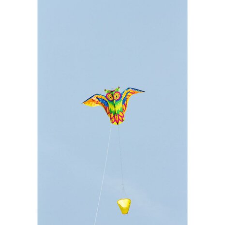 HQ Flashy Owl Kite - eenlijnsvlieger
