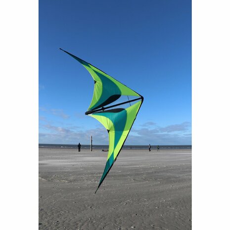 Spiderkites Tomboy green-yellow 2025 - Stuntvlieger