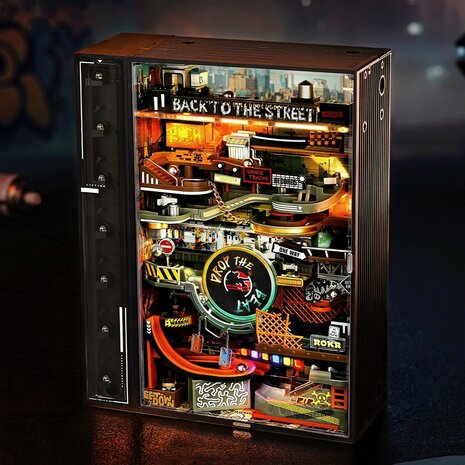 Robotime Marble Run Hip hop Street