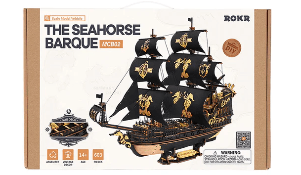 Robotime The Seahorse Barque