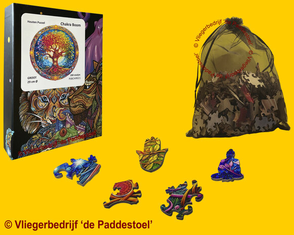 Yiwu Chakra boom Legpuzzel hout