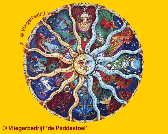 Yiwu Sterrenbeelden Zon Legpuzzel hout