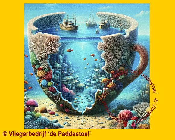 Yiwu Zee in een Mok Legpuzzel hout