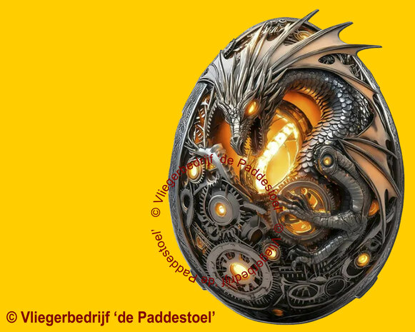 Yiwu Steampunk Drakenei Legpuzzel hout