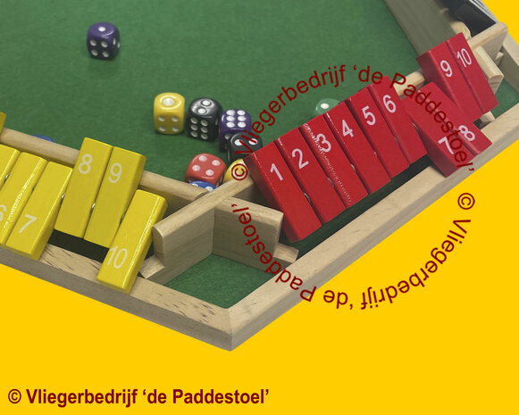 Shut the Box / Shuttlebox 6 personen Large Naturel
