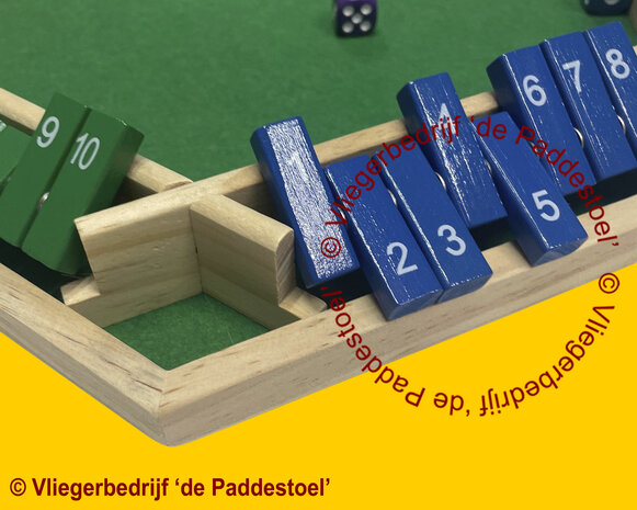 Shut the Box / Shuttlebox 6 personen Large Naturel
