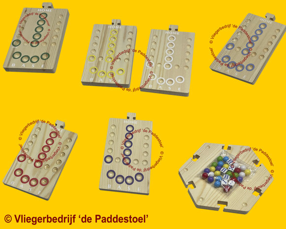 Ludo 6 personen Xlarge