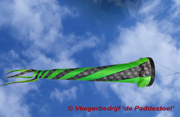 De Paddestoel Windvaan S  Carbon-Rainbow