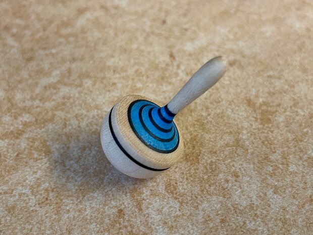 Bol Mini Neon Blauw Tol Hout