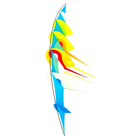 HQ Hoffmanns Bow Kite Sea Breeze - Eenlijnsvlieger