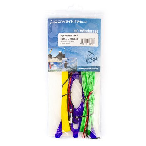 HQ Winderset Quad Liros Dyneema 160 / 70 kg - 4 x 25 m