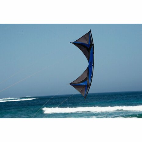 Spiderkites Shiva charcoal/blue - Stuntvlieger
