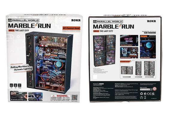 Robotime Marble run Set van 4 stuks