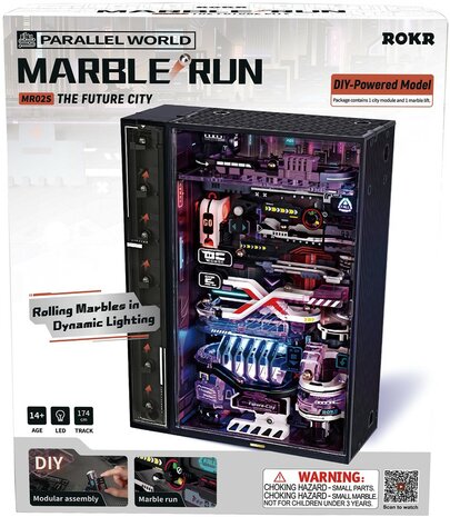 Robotime Marble run Set van 4 stuks