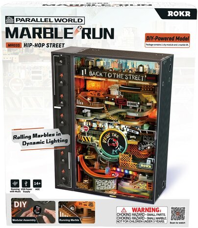 Robotime Marble run Set van 4 stuks