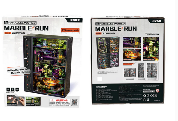 Robotime Marble run Set van 4 stuks