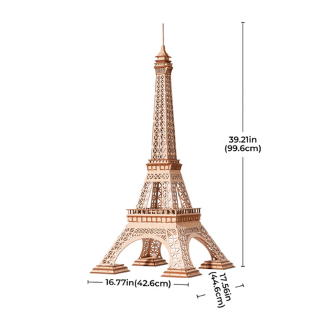 Robotime Eiffel Tower Plus