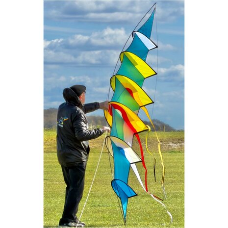 HQ Hoffmanns Bow Kite Sea Breeze - Eenlijnsvlieger